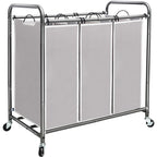 Gray STORAGE MANIAC laundry sorter alternate three-quarter view
