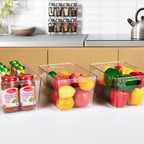 YIHONG clear pantry bins alternate placement view