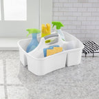 White JOEY'Z divided utility caddy alternate use view