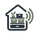 SoundoraTech home storage and sound-wave graphic mark